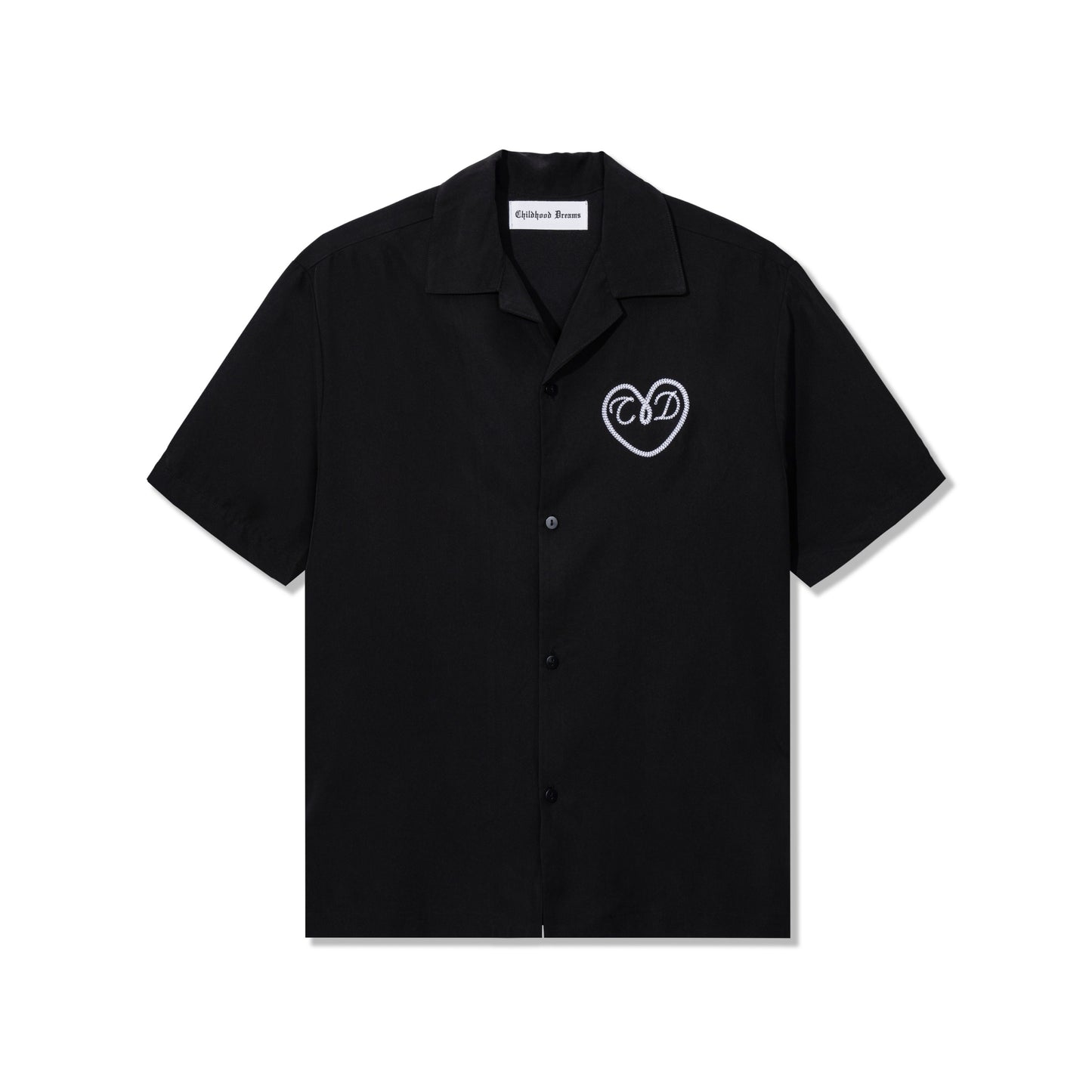 HEART BUTTON UP SHIRT